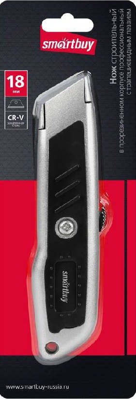 

Нож строительный SmartBuy SBT-KNT-18P2