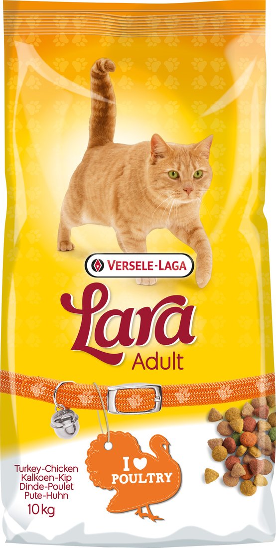 

Сухой корм для кошек Lara Adult Chicken & Turkey 10 кг
