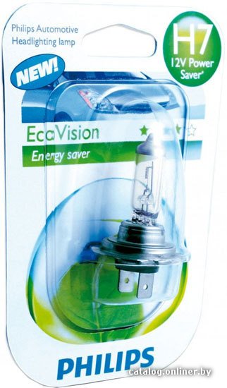 Галогенная лампа Philips H7 EcoVision 1шт