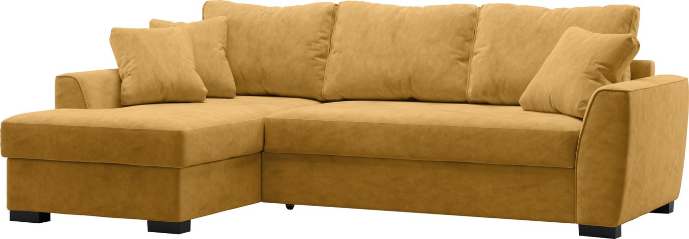 

Угловой диван Mio Tesoro Като 33 Левый (Germes Umber)