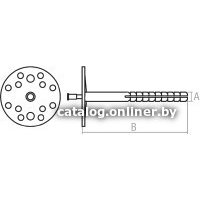 Дюбель для теплоизоляции Starfix SMW1-61328-50