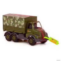 Грузовик Полесье Муромец автомобиль бортовой тентовый военный РБ 49094