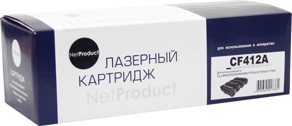 

Картридж NetProduct N-CF412A (аналог HP CF412A)