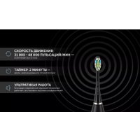 Электрическая зубная щетка Polaris PETB 0101 TC (черный)