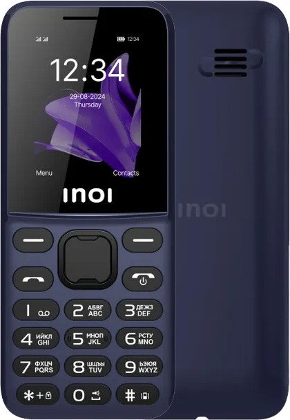 Кнопочный телефон Inoi 140 Classic Lite 4G (синий)