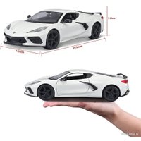 Сборная модель Maisto 2020 Chevrolet Corvette Stingray Coupe Z51 39525