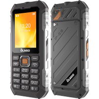 Телефон Olmio X07 (черный/оранжевый)