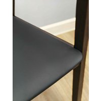 Стул с подлокотниками Sheffilton SHT-S203 (черный/венге)