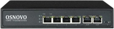 

Неуправляемый коммутатор Osnovo SW-20600(80W)