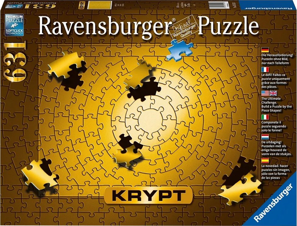 

Пазл Ravensburger Крипт. Золото 15152 (631 эл)