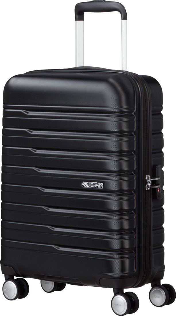 

Чемодан-спиннер American Tourister Flashline Shadow Black 55 см