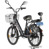 Электровелосипед Eltreco Green City E-Alfa New (синий)