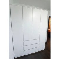 Шкаф распашной Астрид-Мебель Ницца-3 (белый)