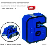 Трансформер Bondibon Bondibot Цифра 6 ВВ4354