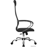 Офисное кресло Metta SU-B-8 (хром, темно-серый)