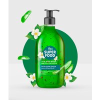  Фитокосметик Гель для душа Fito Superfood Увлажняющий 520 мл