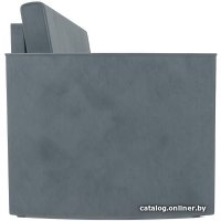 Диван Мебель-АРС Санта №2 (велюр серо-синий НВ-178 26)