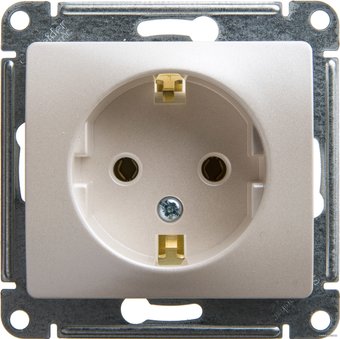 Розетка Schneider Electric Glossa GSL000145 (белый)