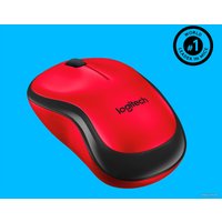 Мышь Logitech M220 Silent (красный) [910-004880]