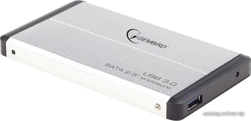 Бокс для накопителей 2.5 Gembird EE2-U3S-2-S