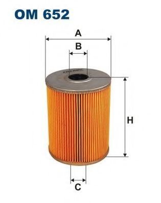 

Масляный фильтр Filtron OM652