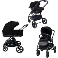 Универсальная коляска Bubago Niveta (3 в 1, черный)