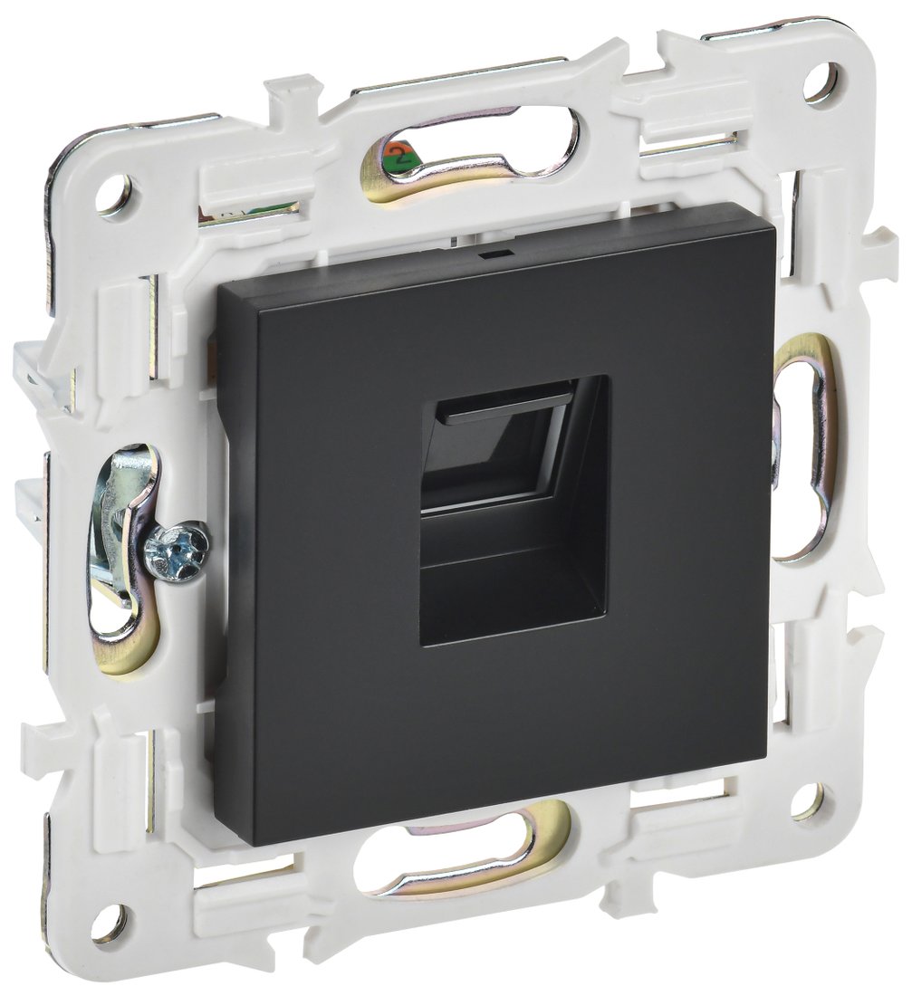 

Розетка компьютерная IEK Skandy SK-K10-1-K02