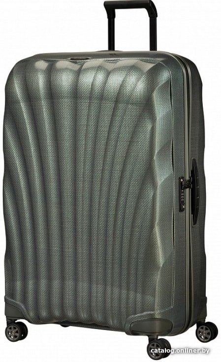 Чемодан-спиннер Samsonite C-Lite Metallic Green 81 см