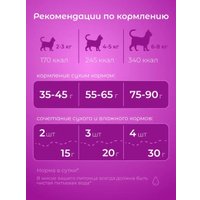 Сухой корм для кошек Whiskas Вкусные подушечки с нежным паштетом с курицей и индейкой 1.3 кг