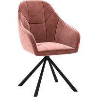 Стул Памир Босс F62 поворотный (розовый/черная опора)