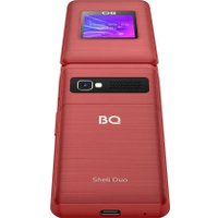 Кнопочный телефон BQ BQ-2412 Shell Duo (красный)