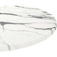 Кухонный стол Sheffilton SHT-TU89/TT46 90 (антрацит/серый/белый мрамор)