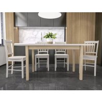 Кухонный стол Signal Adam 90-125/65 (кашемир/дуб кремона)