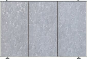 Торцевой экран под ванну Comfort Alumin Мрамор кварцевый 73x50 (торцевой)