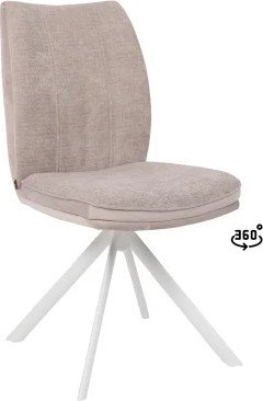 Стул Мамадома Smart-R 360 (g05 Grey Beige шенилл Lux - d07 Pearl Grey Lux/белый)