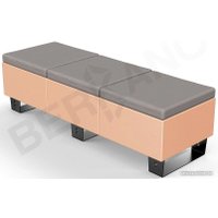 Скамейка Berkano Brick 180 230_021_27 (терракотовый/графитовый)