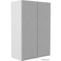 Шкаф навесной ДСВ Тренто ВП 600 (серый/белый)