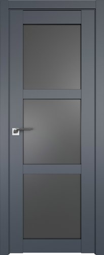 ProfilDoors 2.13U L 90x200 (антрацит, стекло графит)