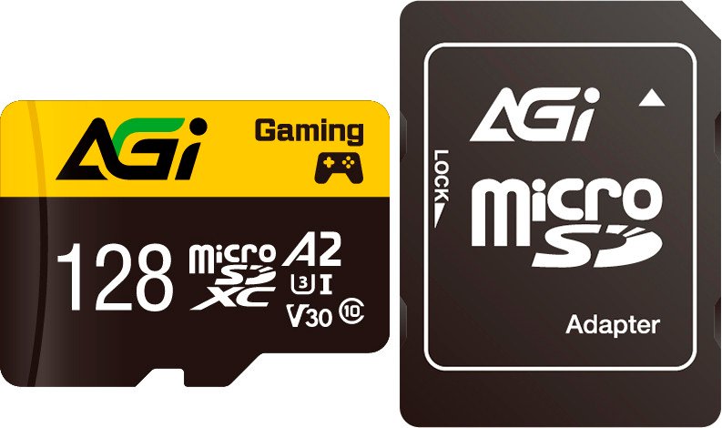 

Карта памяти AGI TF138 Supreme microSDXC 128GB AGI128GGSTF138 (с адаптером)