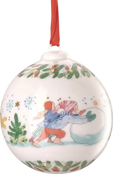 

Елочная игрушка Hutschenreuther Christmas games Лепим снеговика 02252-722993-27940