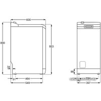 Стиральная машина с вертикальной загрузкой Zanussi ZWQ61225CI