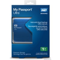 Внешний накопитель WD My Passport Ultra 1TB Blue (WDBJNZ0010BBL)