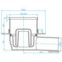 Трап/канал Plast Brno SI50C00