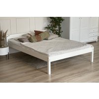 Кровать Dyatel Навия 140x200 с настилом HF-BS-061-WH (белый)