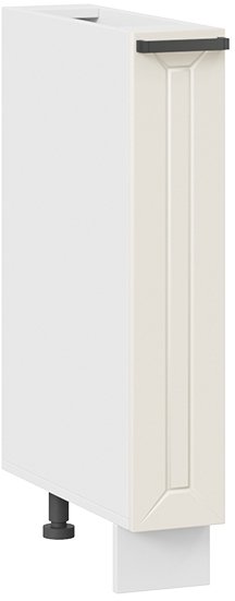 

Шкаф напольный Трия Лорас 1Н15К (белый/холст брюле)