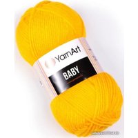 Пряжа для вязания Yarnart Baby 100% акрил 32 50 г (150 м, желтый)