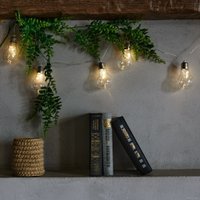 Светодиодная гирлянда роса Uniel ULD-S1800-050/STB/3AA WARM WHITE IP20 RETRO BULBS-1 UL-00008426