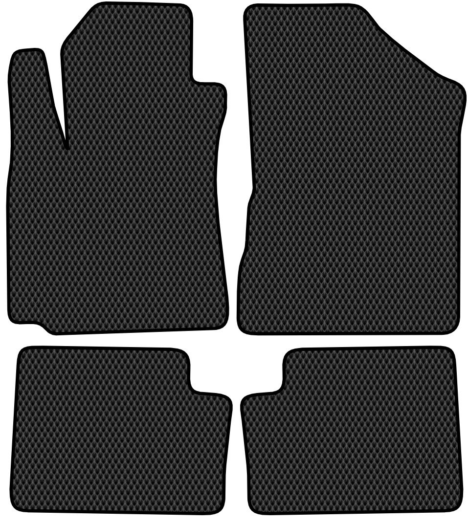 

Комплект ковриков для авто Alicosta Great Wall Florid (хэтчбек 5 дв) 2010 - 2012 (черный, ромб)