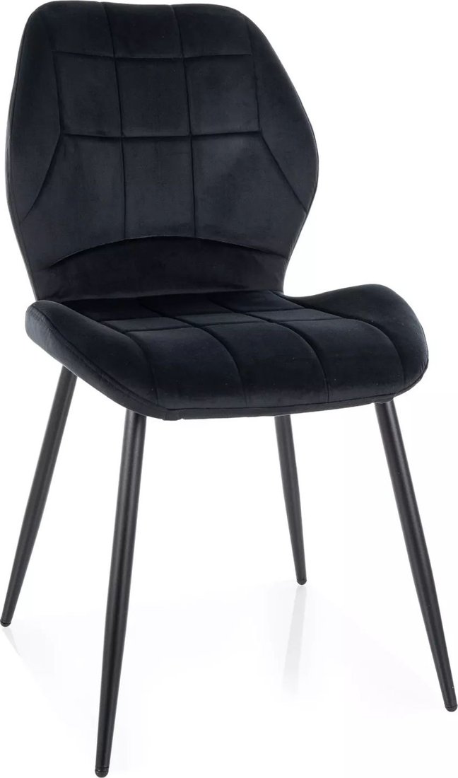 

Стул Signal Jake Velvet Bluvel 19 (черный/черный)
