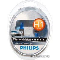 Галогенная лампа Philips H1 Diamond Vision 2шт